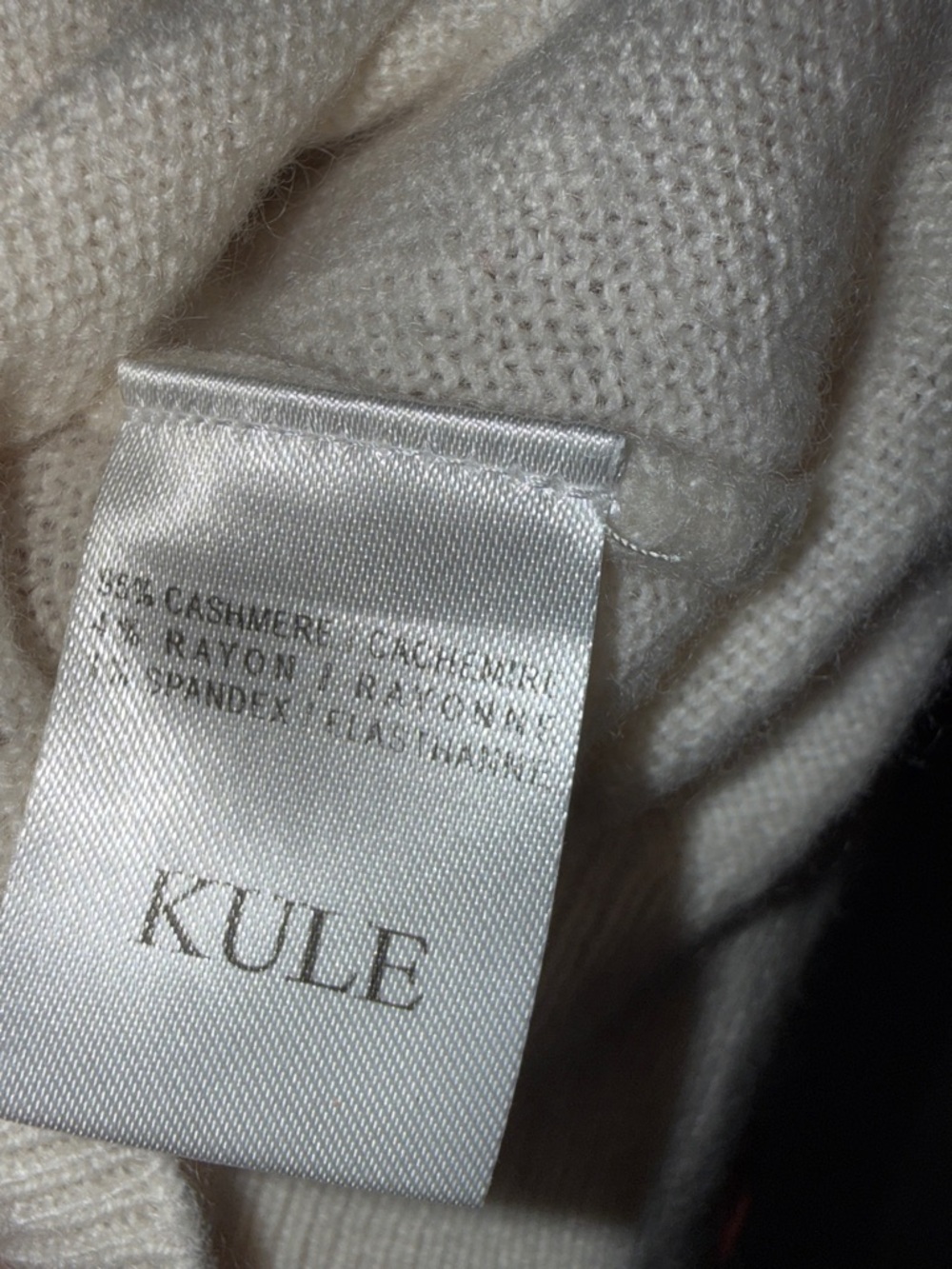 Kule smiley cashmere sweater (imperfect) - Picture 6 of 7